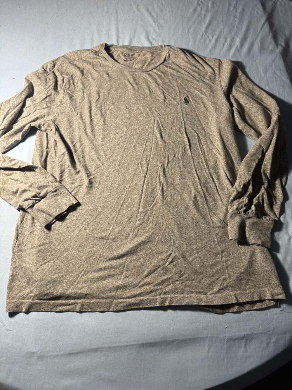 Polo Ralph Lauren Long Sleeve T-Shirt Size L Gray